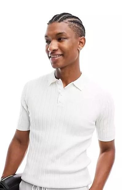 ASOS DESIGN Muscle Fit Polo Shirt 