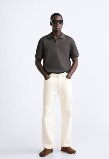 Zara Basic Polo Shirt