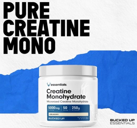 Bucked Up Creatine Monohydrate Powder