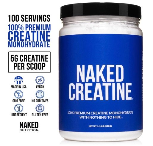 Naked Pure Creatine Monohydrate Powder