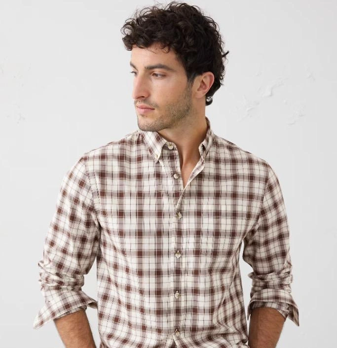 Banana Republic Factory Slim-Fit Softwash Cotton Shirt